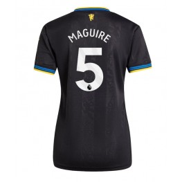 Manchester United Harry Maguire #5 Derde tenue Dames 2025-26 Korte Mouw